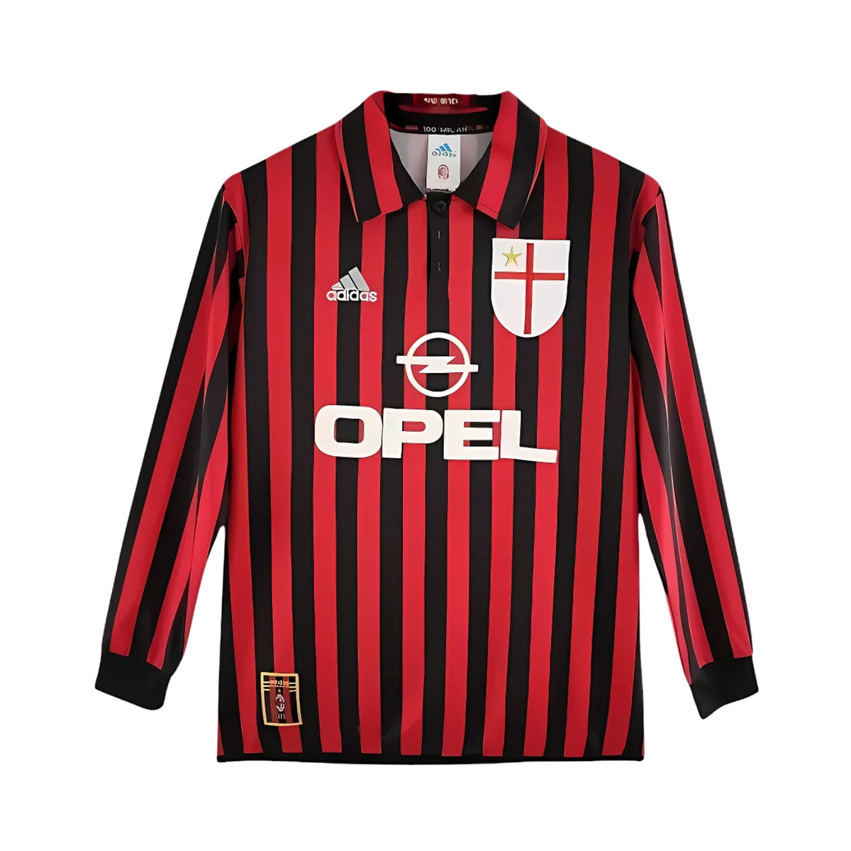 AC Milan Domicile 99/00 - Manches Longues - Vue de face