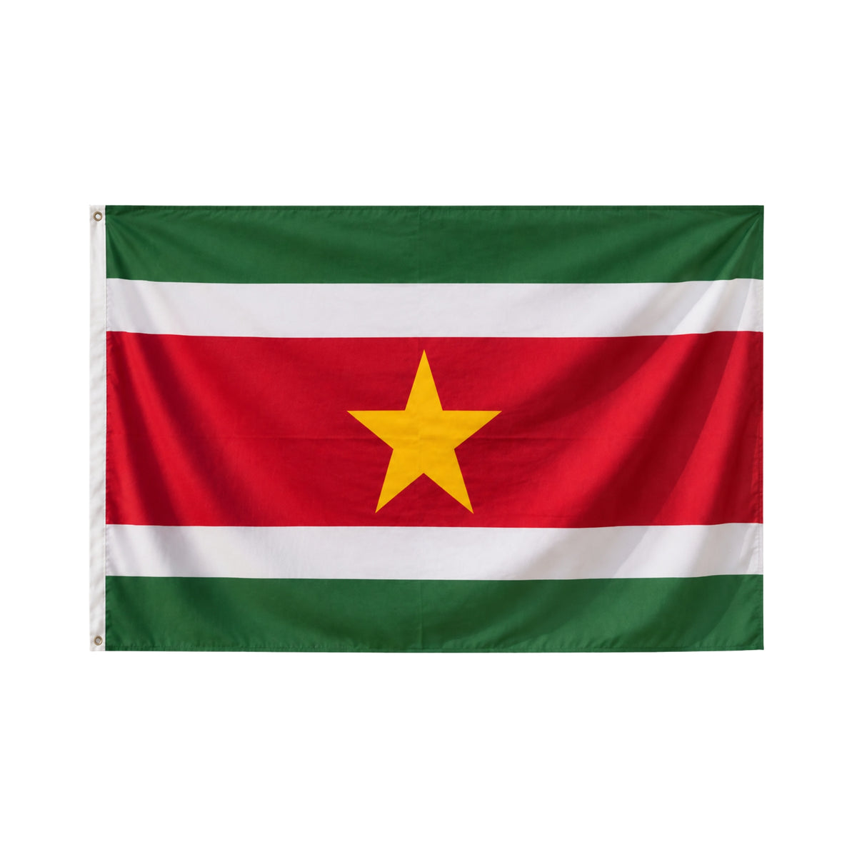 Flag - Suriname - Red and Green 2