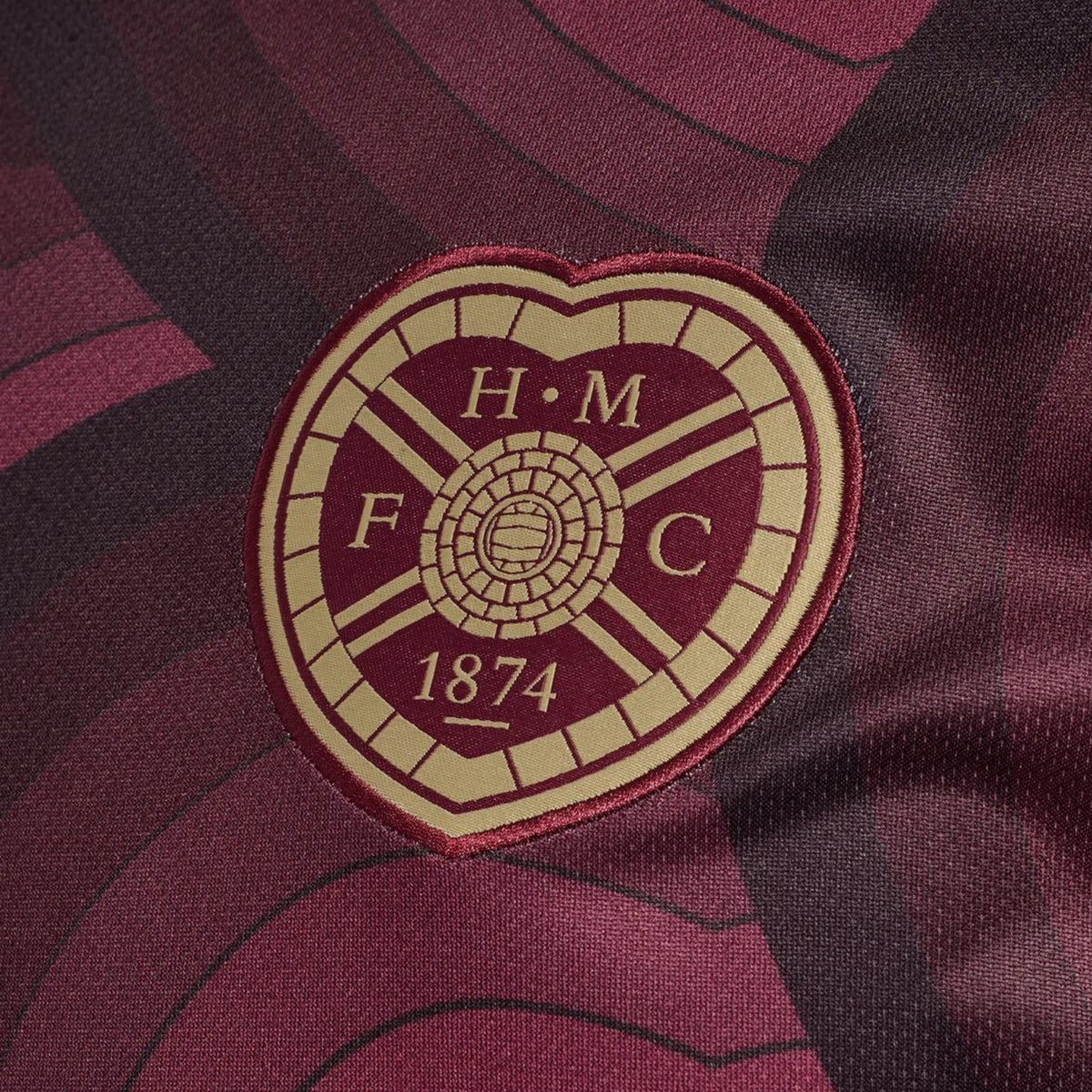 Hearts Avant-Match 25/26 - Vue de dos