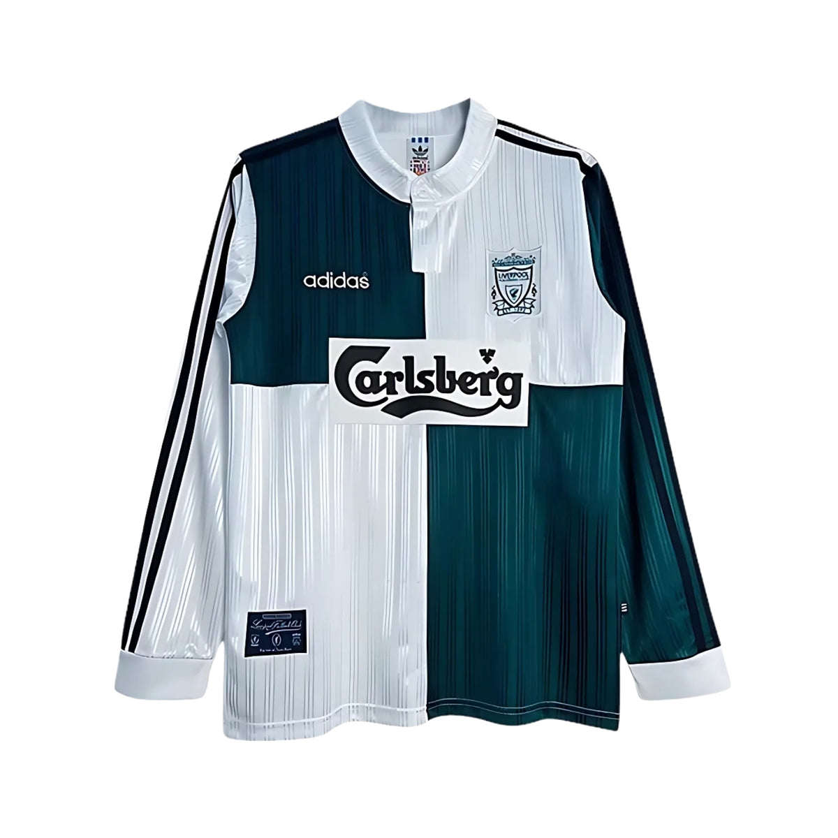 Liverpool Away 95/96 - Long Sleeve - Front view