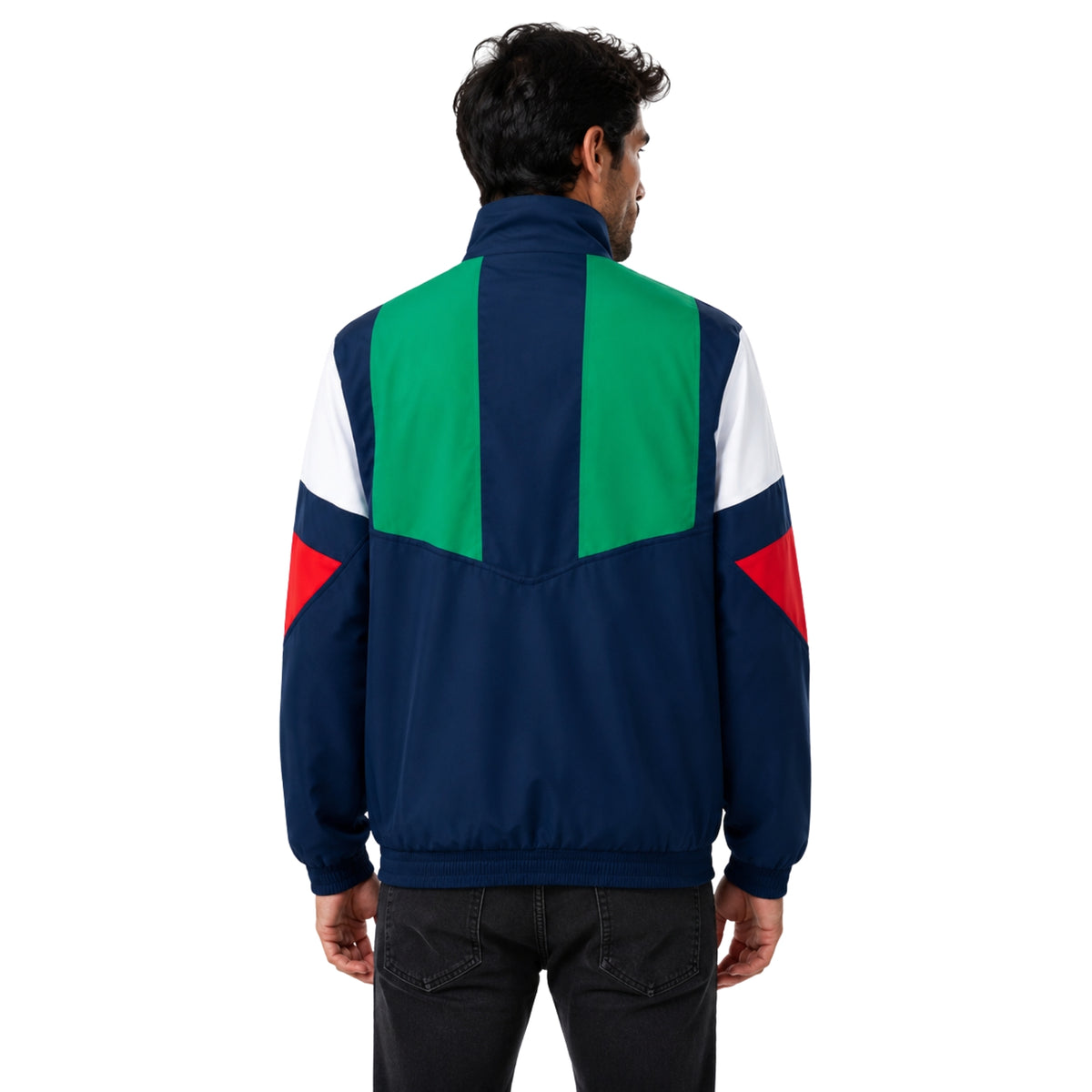 Coupe-Vent - Italie 26/27 - Bleu Marine et Vert