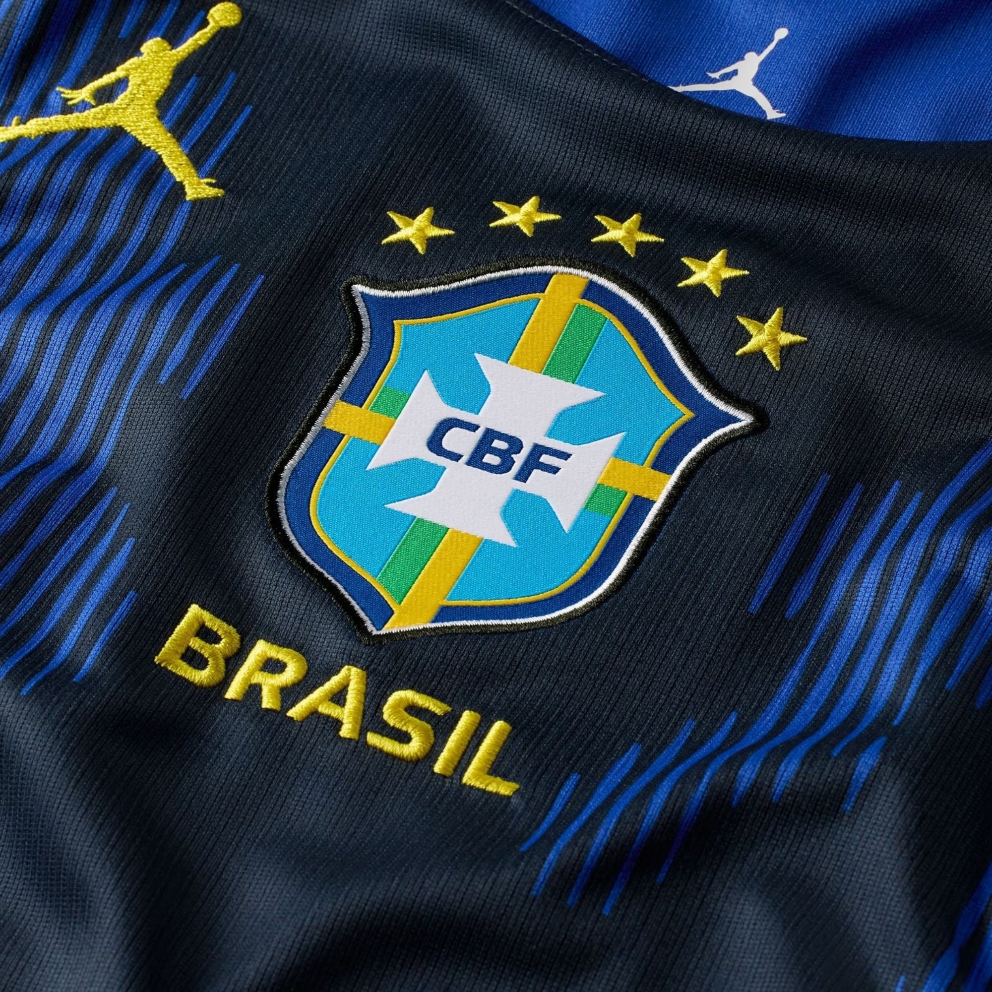 Camiseta Brasil Visitante 26/27 - Copa del Mundo 2026 - Manga Larga - Versión Jugador