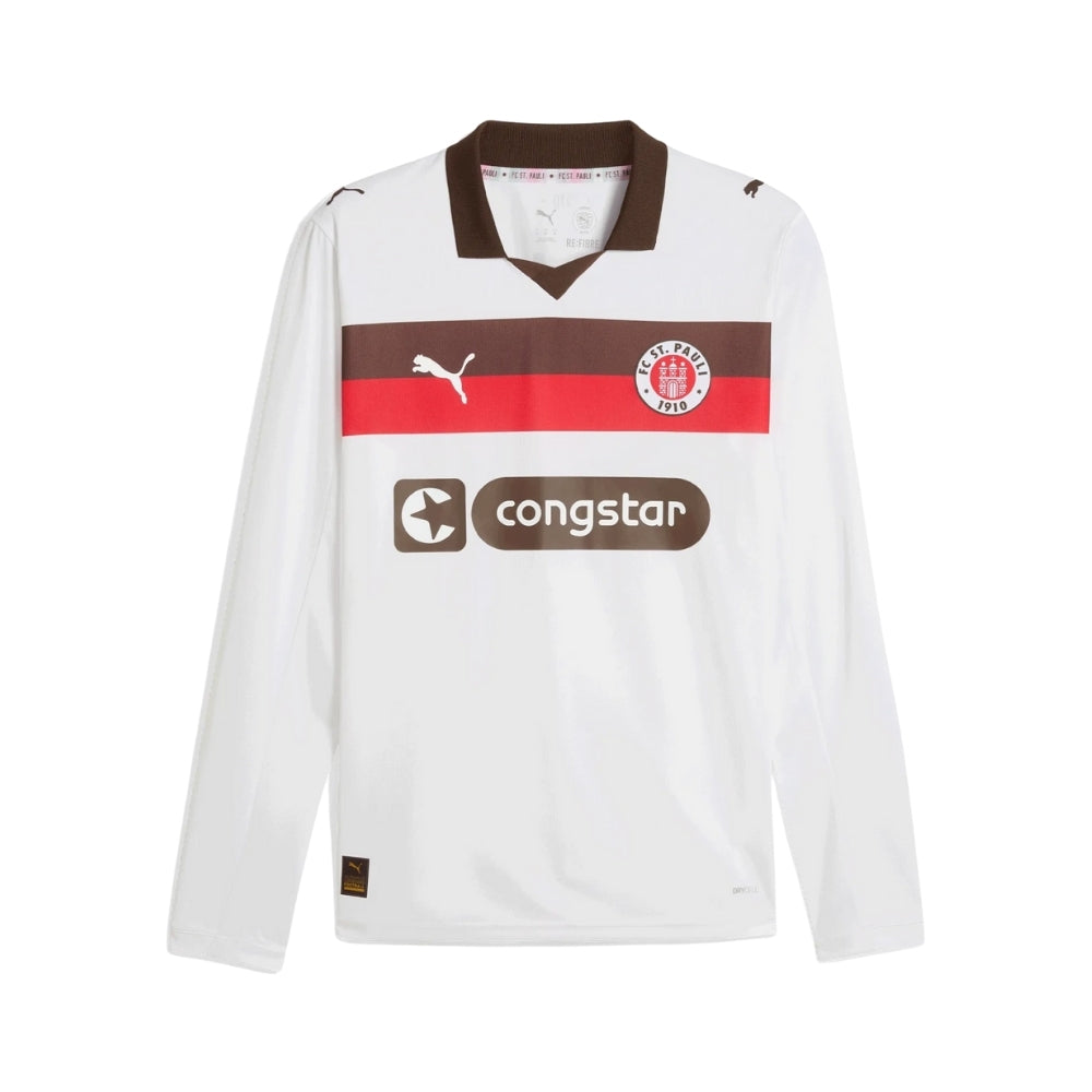 St. Pauli Extérieur 25/26 - Manches Longues - Vue de face