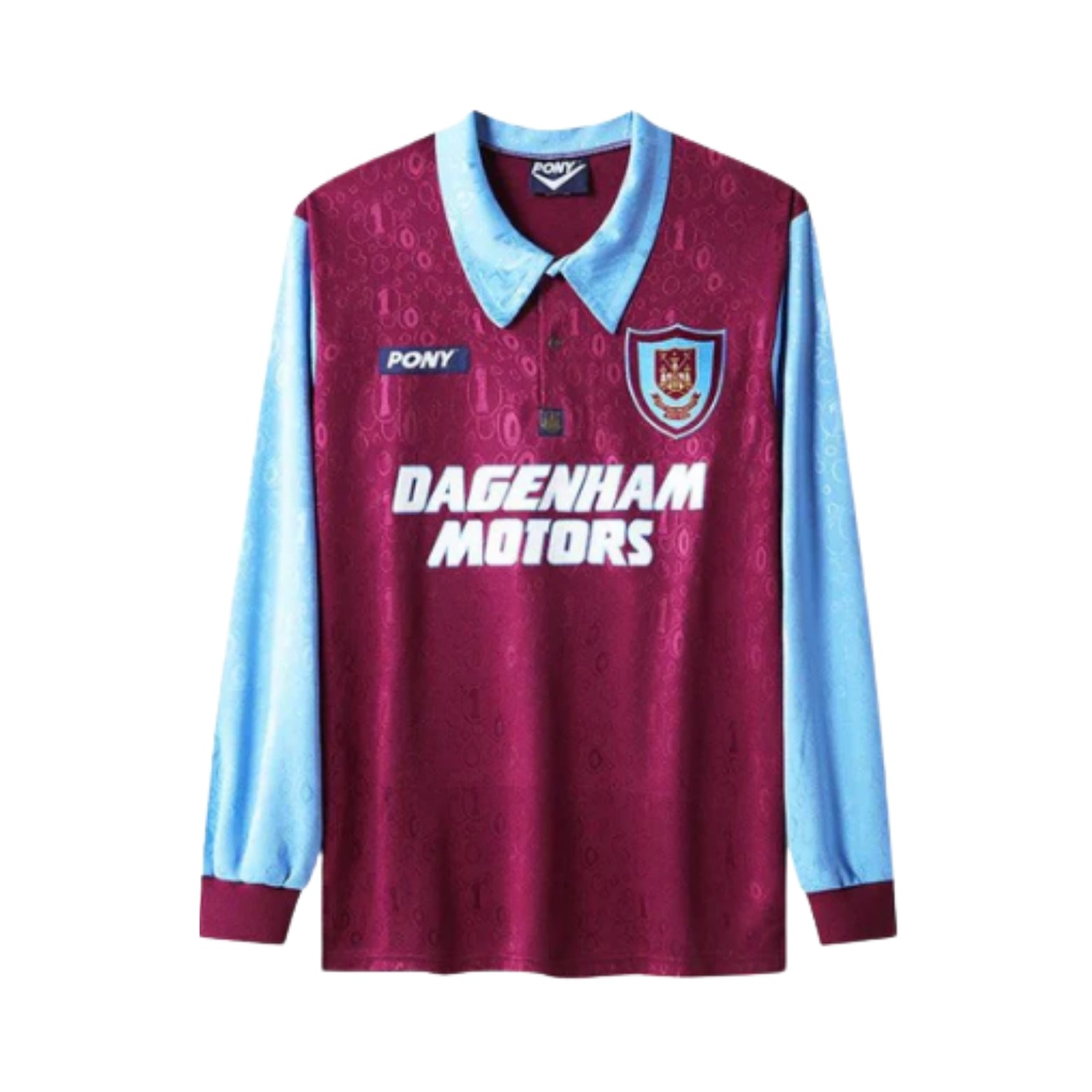 West Ham United Domicile 96/97 - Manches Longues