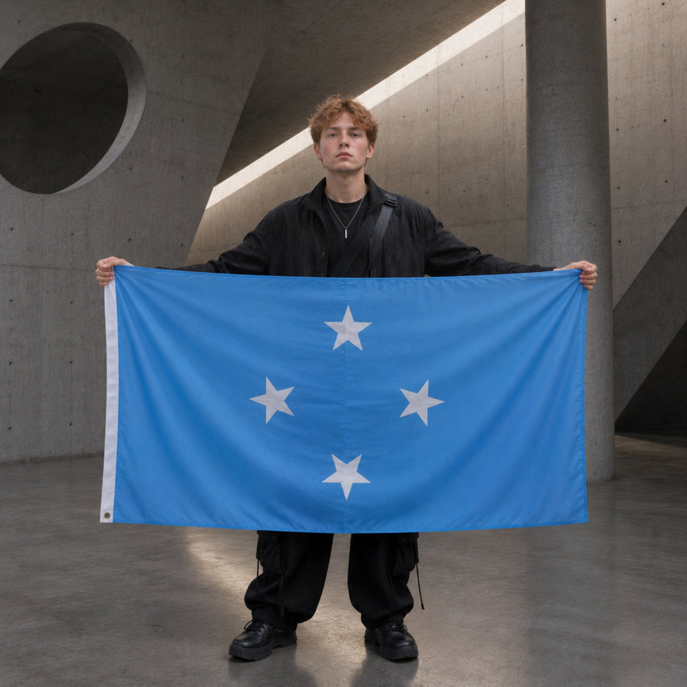 Drapeau - États fédérés de Micronésie