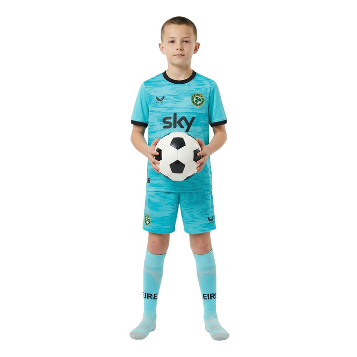 Irlande - Kit Gardiens de But 26/27 - Coupe du Monde 2026 - Bleu Turquoise