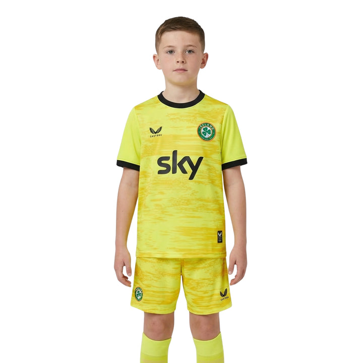 Irlande - Kit Gardiens de But 26/27 - Coupe du Monde 2026 - Jaune Fluo