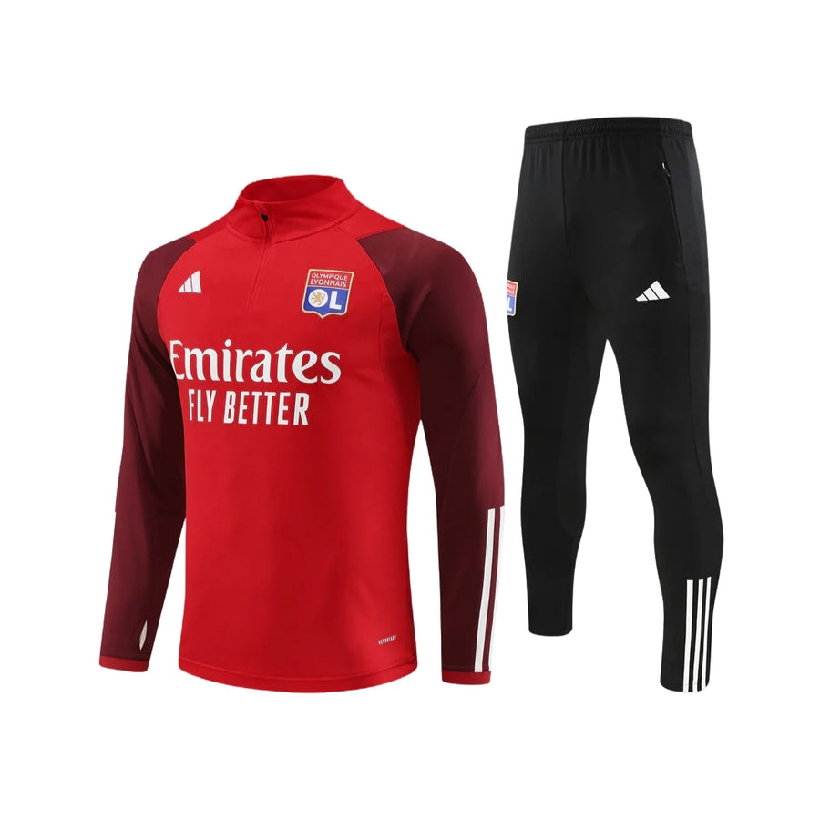 Olympique Lyonnais - Survêtement - 1/2 Zip