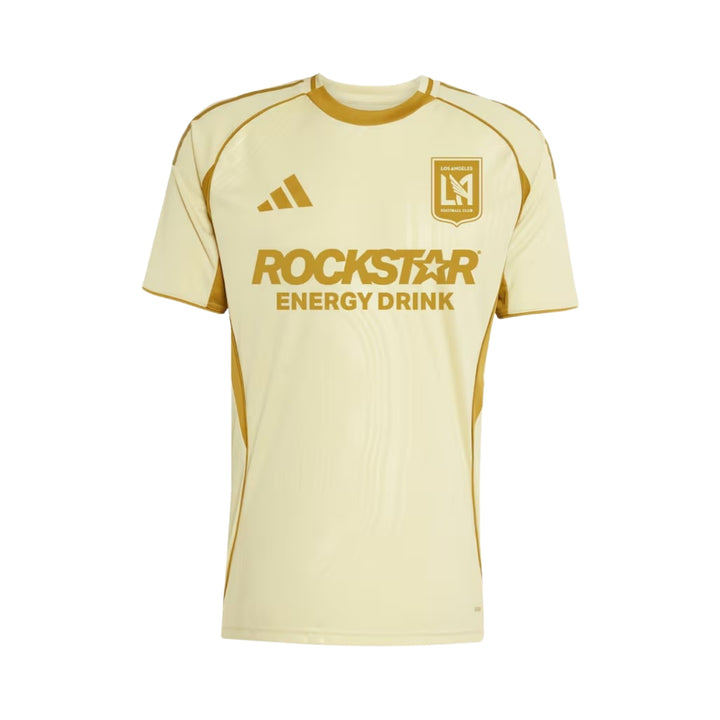 Los Angeles FC Avant-Match 25/26 - Beige et Doré