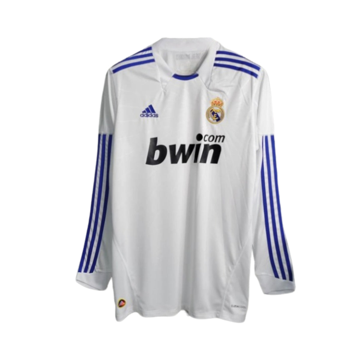 Real Madrid Domicile 10/11 - Manches Longues - Vue de face