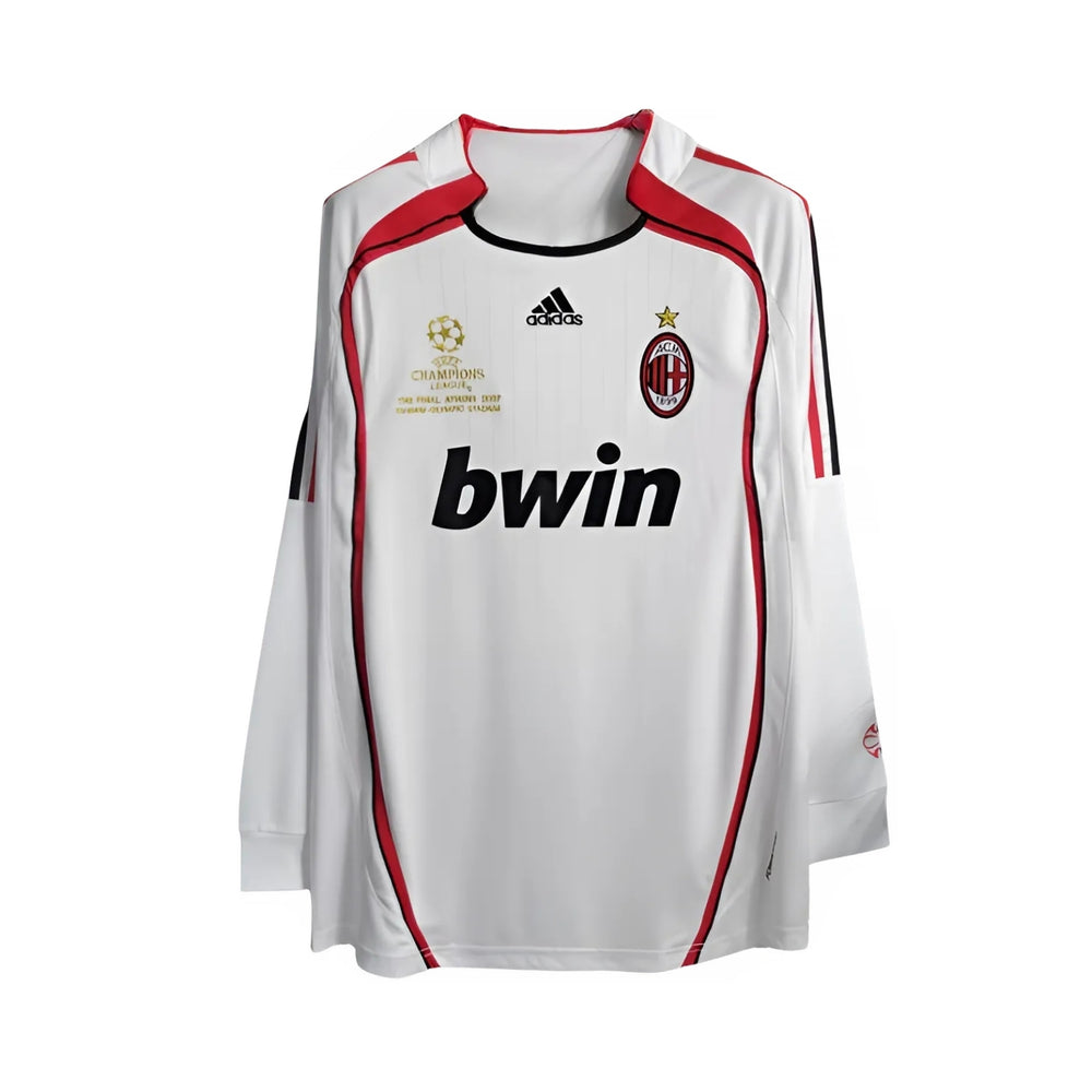 AC Milan Visitante 06/07 - Manga Larga - Final de la Liga de Campeones