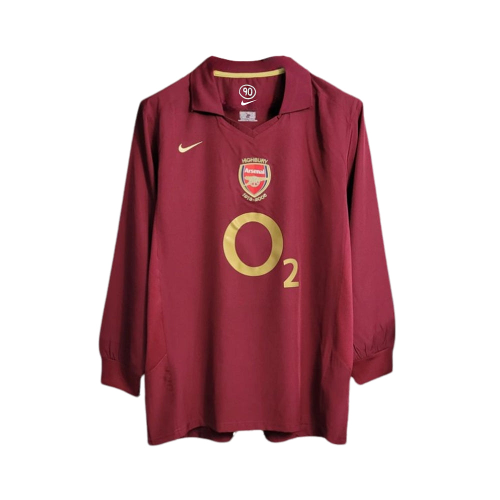 Arsenal Home 05/06 - Long Sleeves