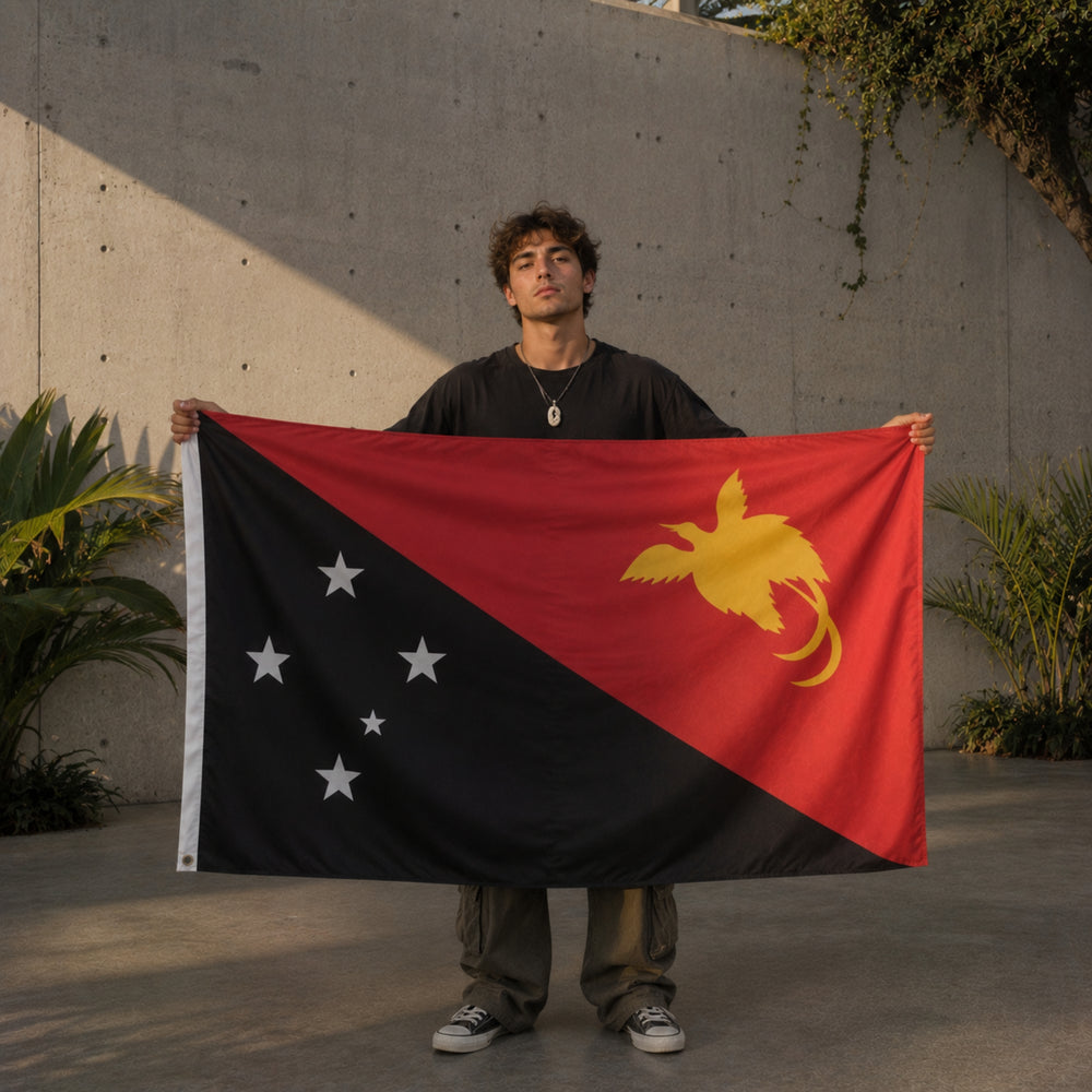 Bandera - Papúa Nueva Guinea