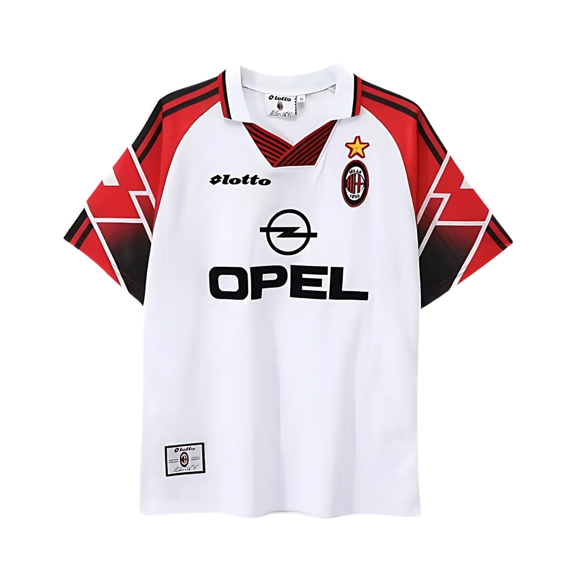 AC Milan Extérieur 97/98 - Centenaire - Vue de face