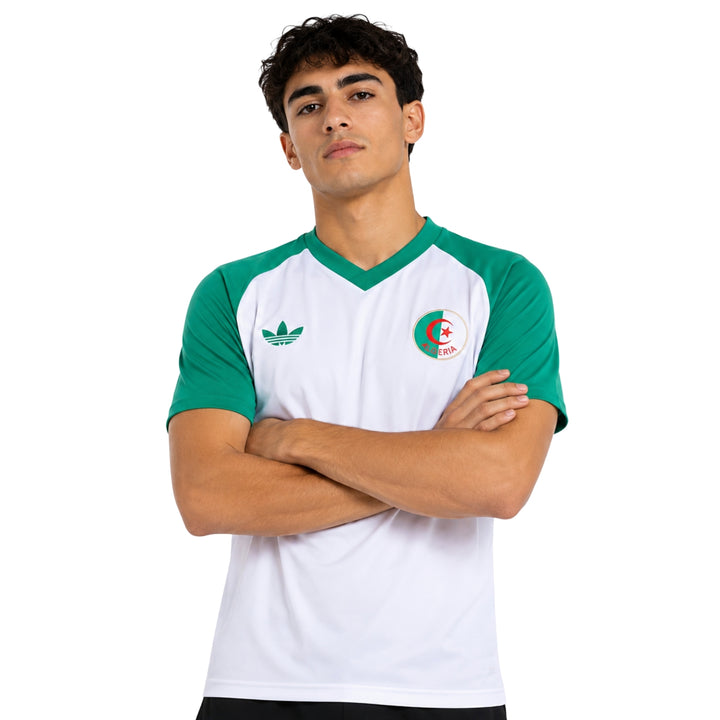 Algérie Avant-Match 26/27 - Coupe du Monde 2026 - Blanc et Vert