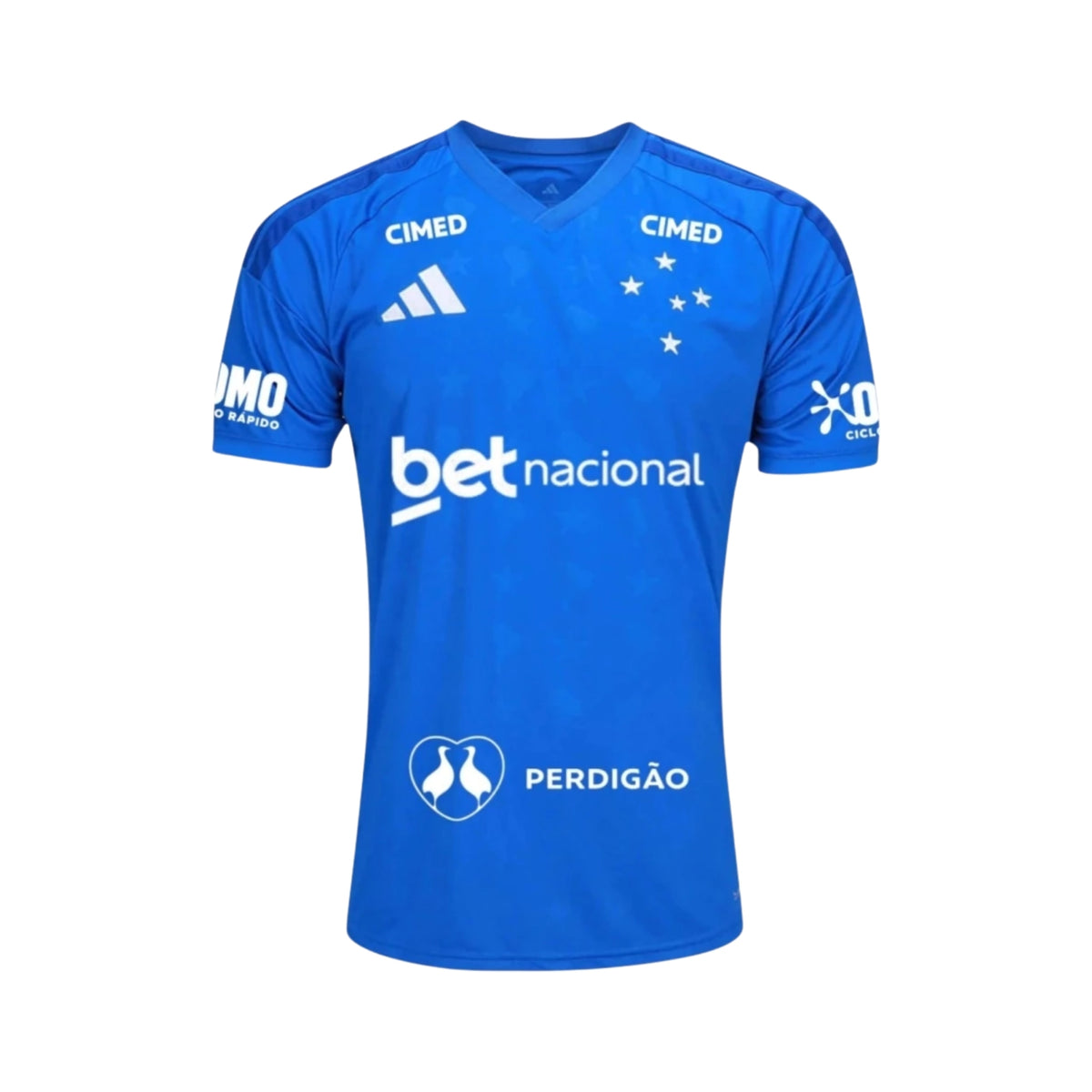 Cruzeiro Domicile 26/27 - Tous les Sponsors - Vue de face