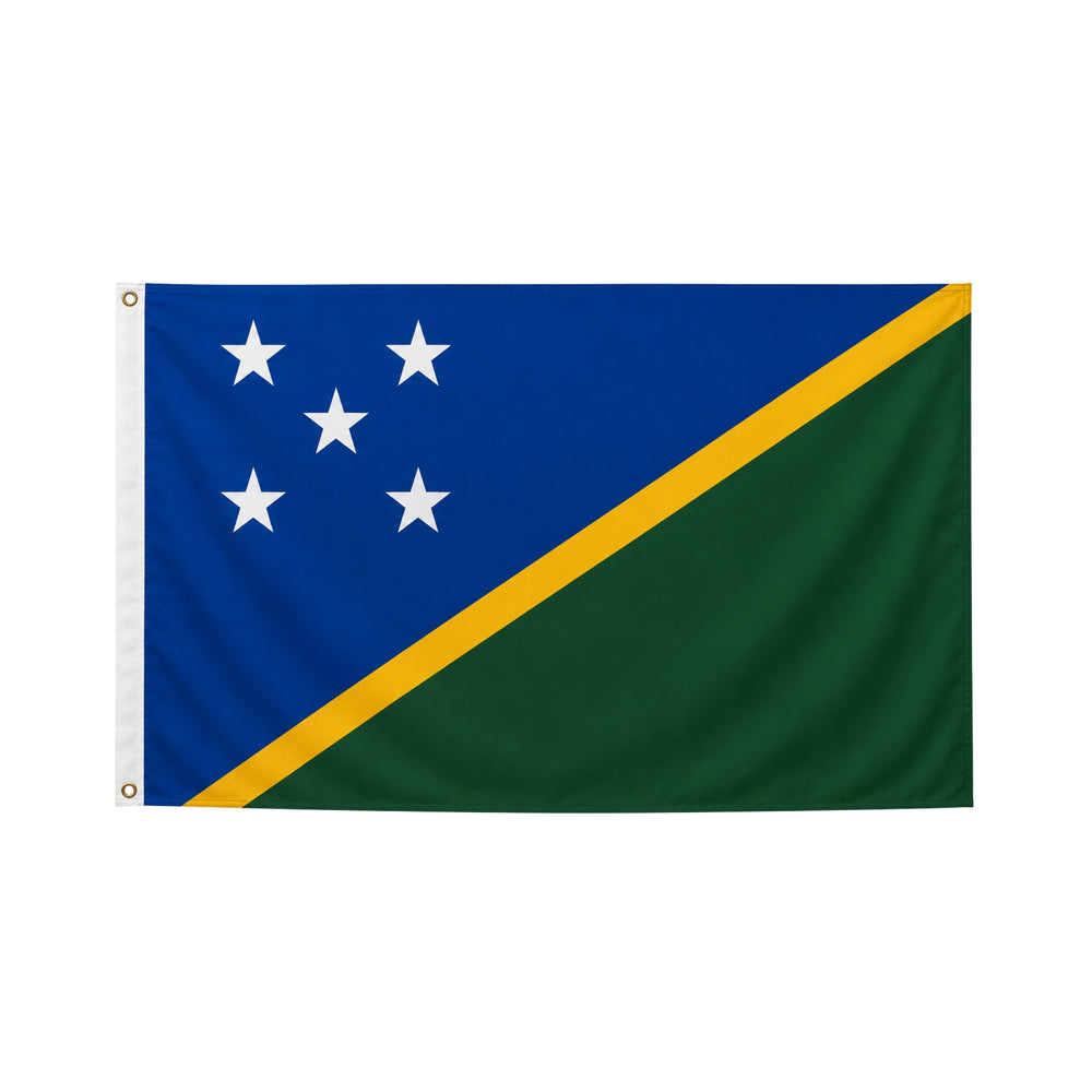 Bandera - Islas Salomón