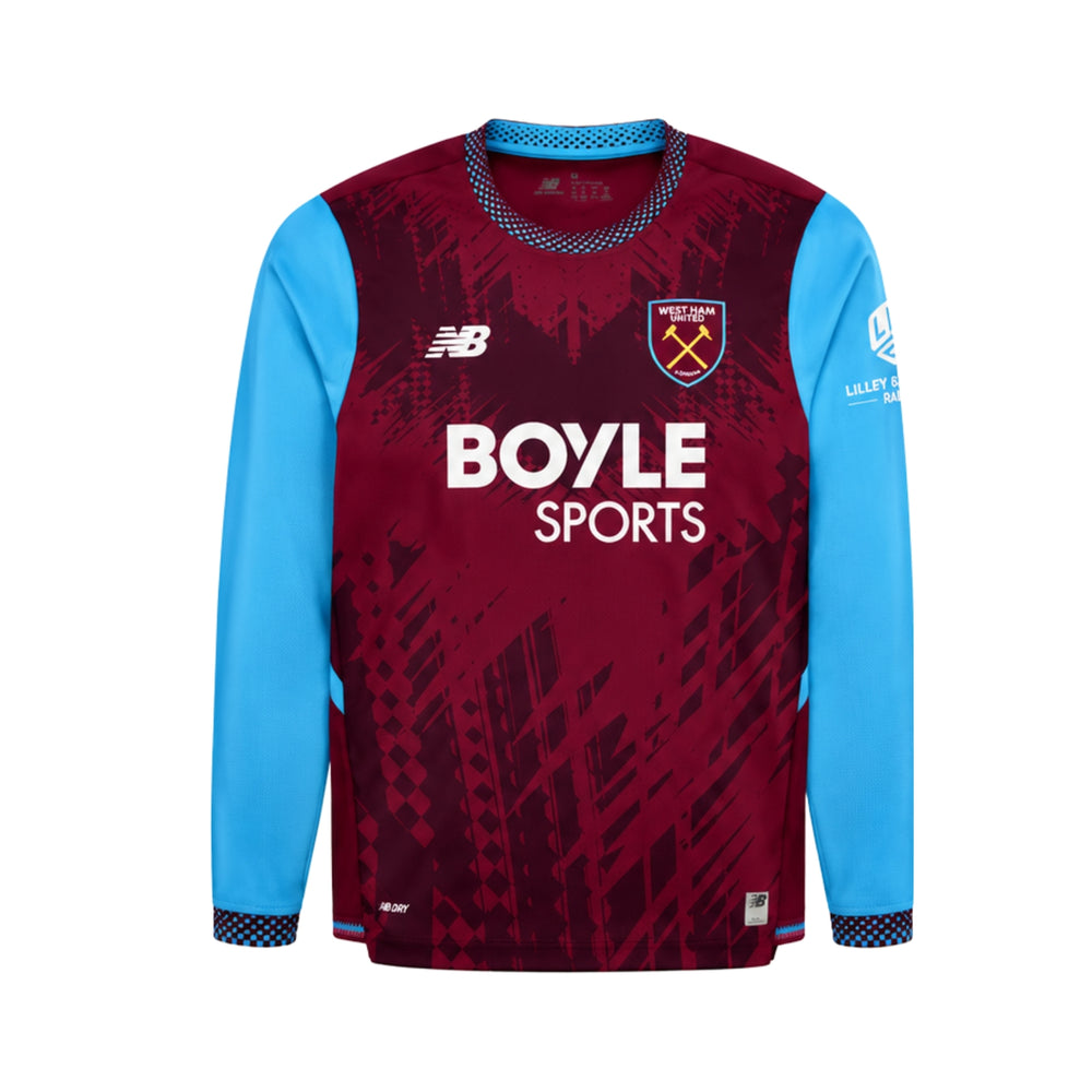 West Ham United Domicile 26/27 - Manches Longues