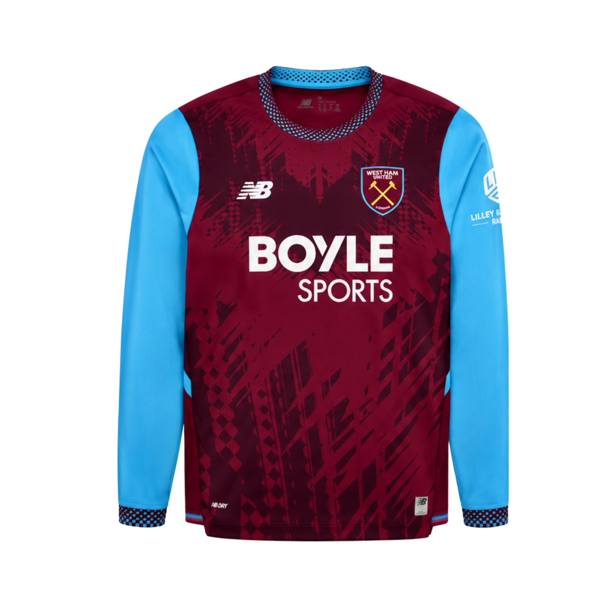 West Ham United Domicile 26/27 - Manches Longues