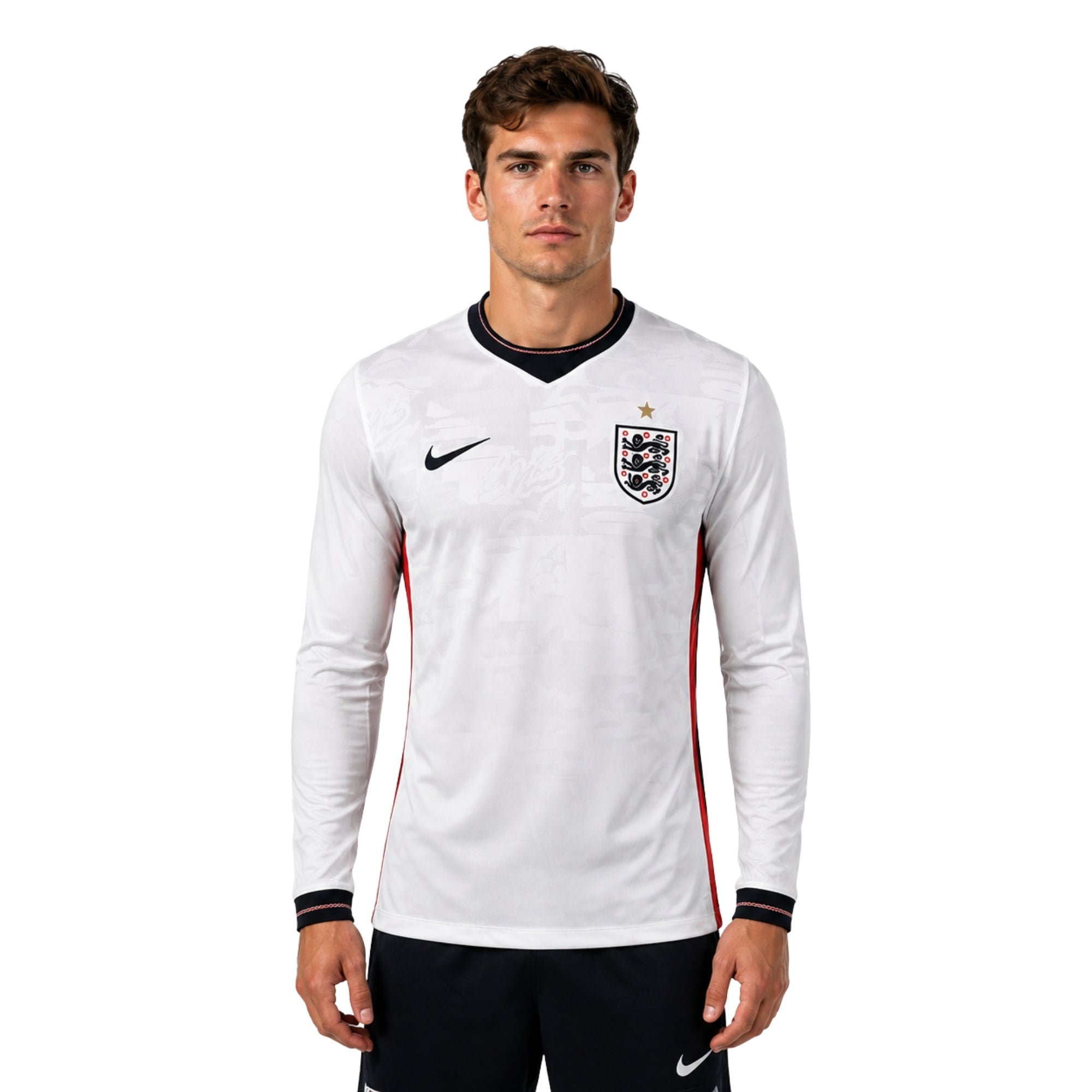 Angleterre Domicile 25/26 - Manches Longues - Version Joueur