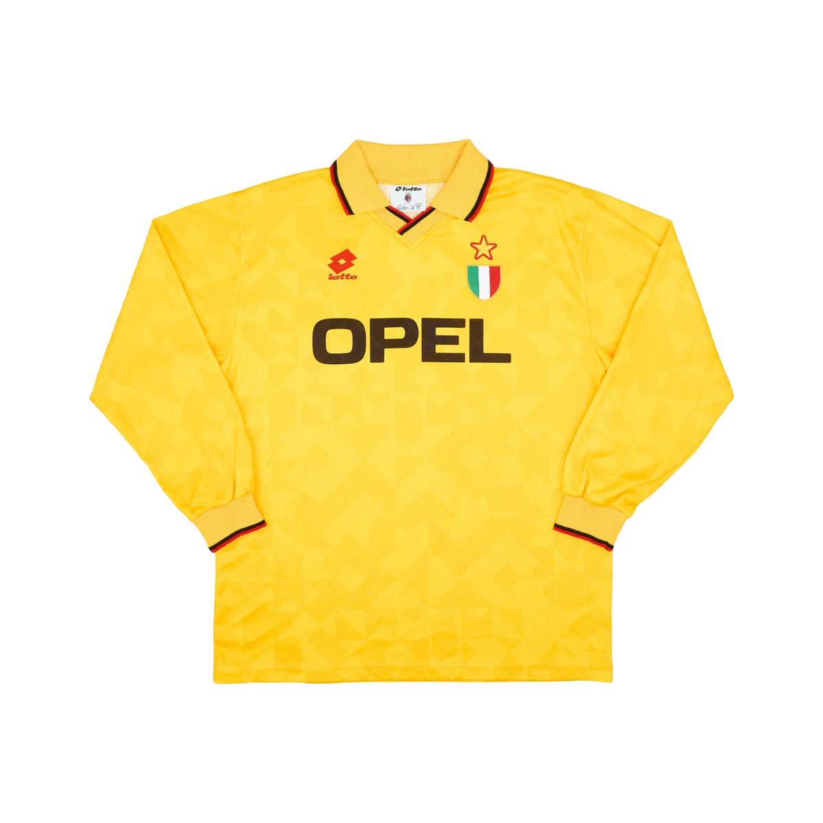 AC Milan Troisième 94/95 - Manches Longues - Vue de face