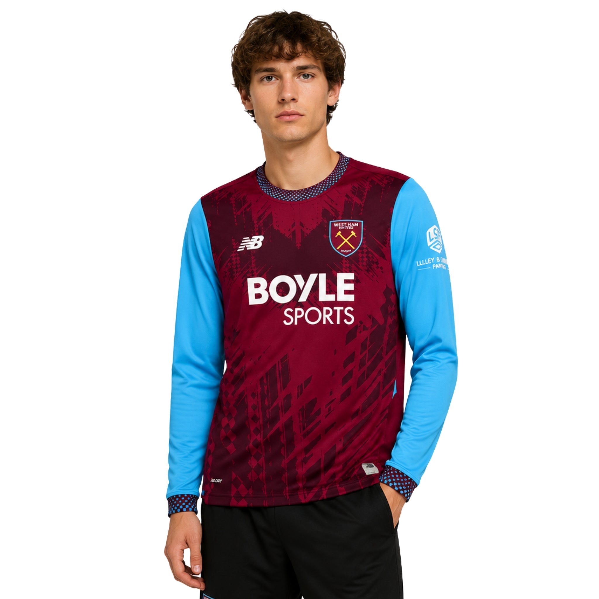 West Ham United Domicile 26/27 - Manches Longues