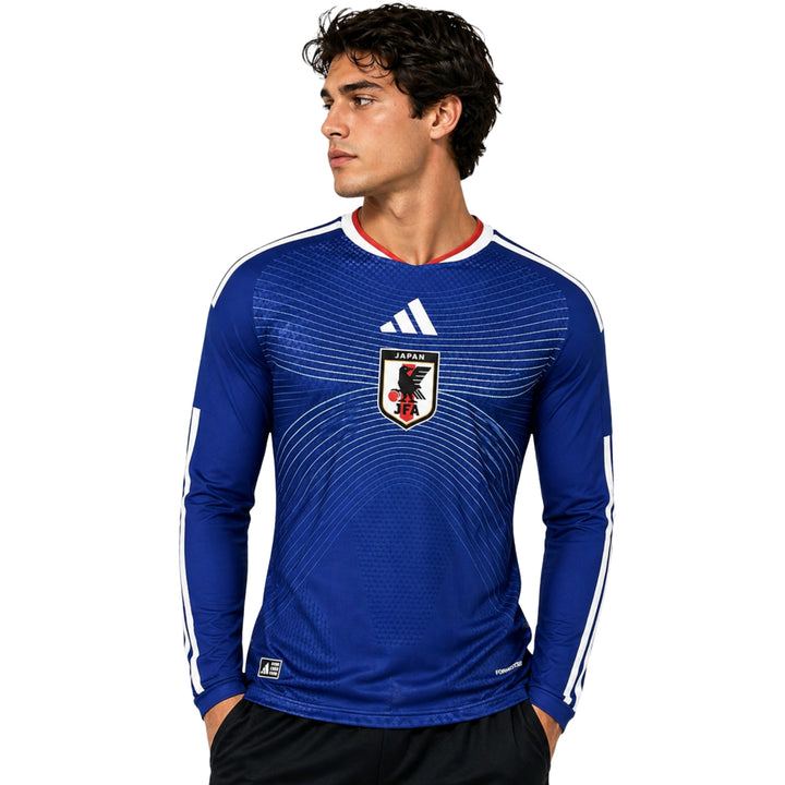 Japon Domicile 26/27 - Coupe du Monde 2026 - Manches Longues - Version Joueur