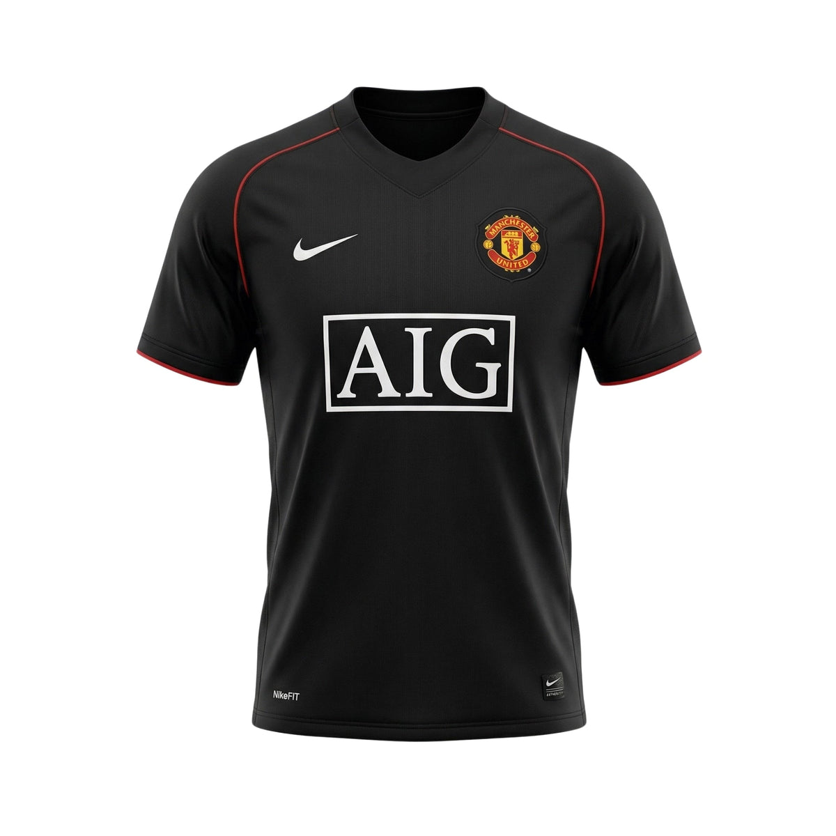 Manchester United Extérieur 07/08 - Vue de face