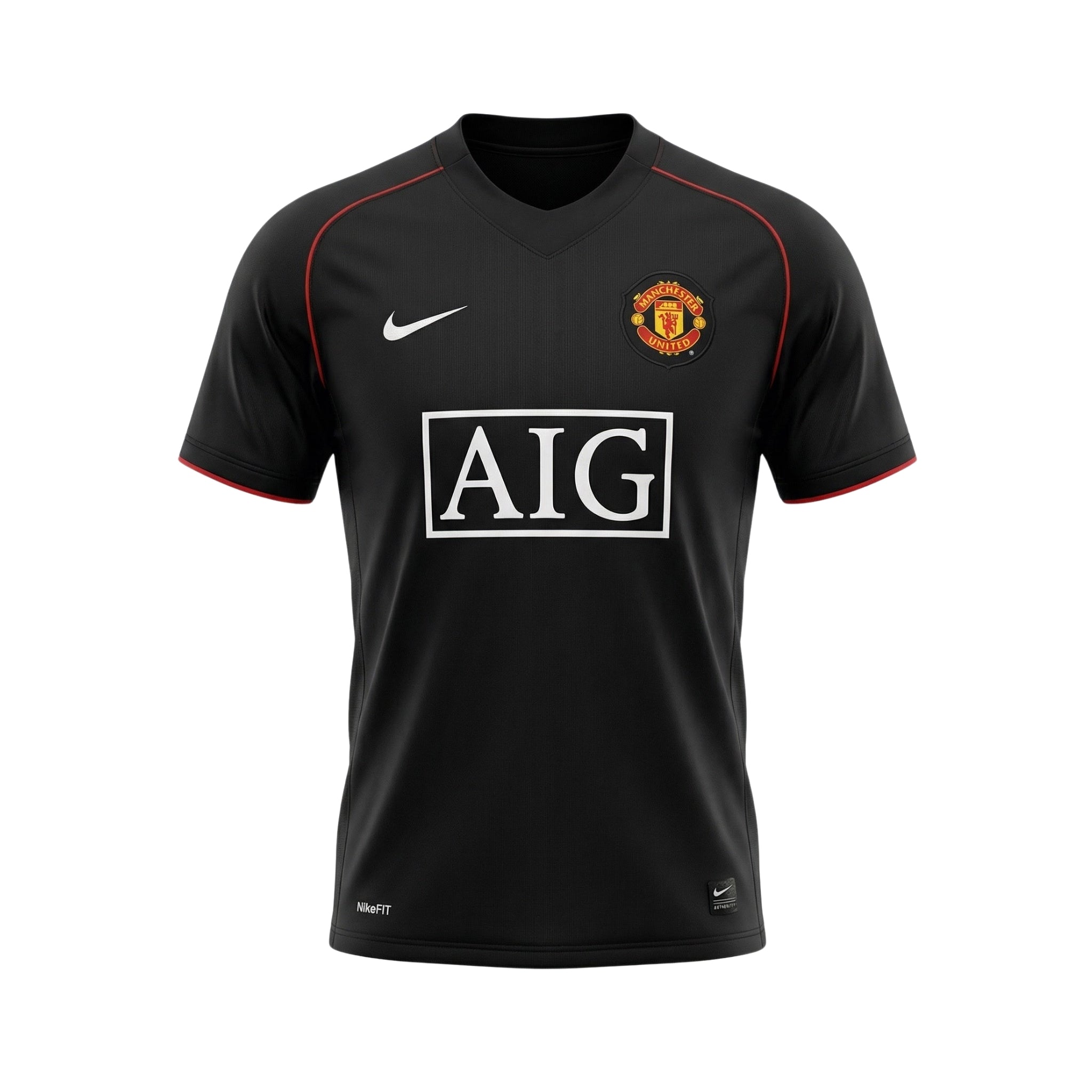 Manchester United Extérieur 07/08 - Vue de face