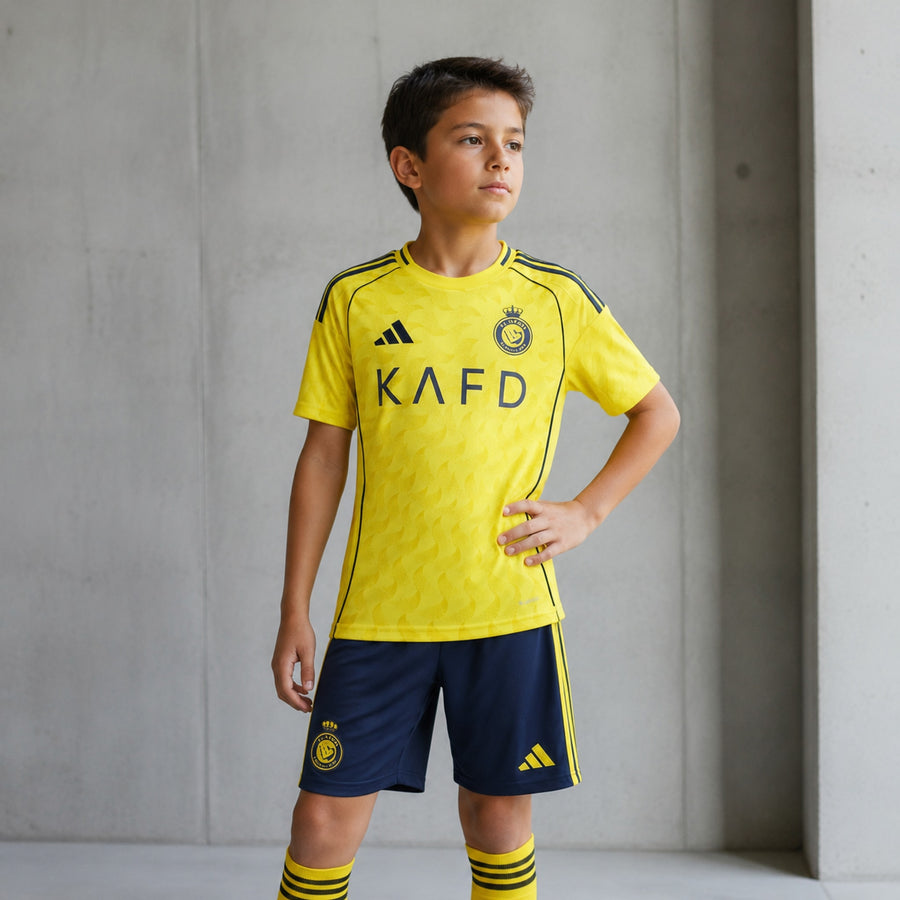 Kit Infantil Al-Nassr FC Local 25/26
