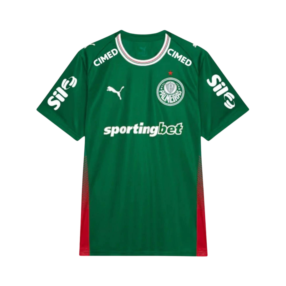 Palmeiras Domicile 26/27 - Tous les Sponsors - Vue de face