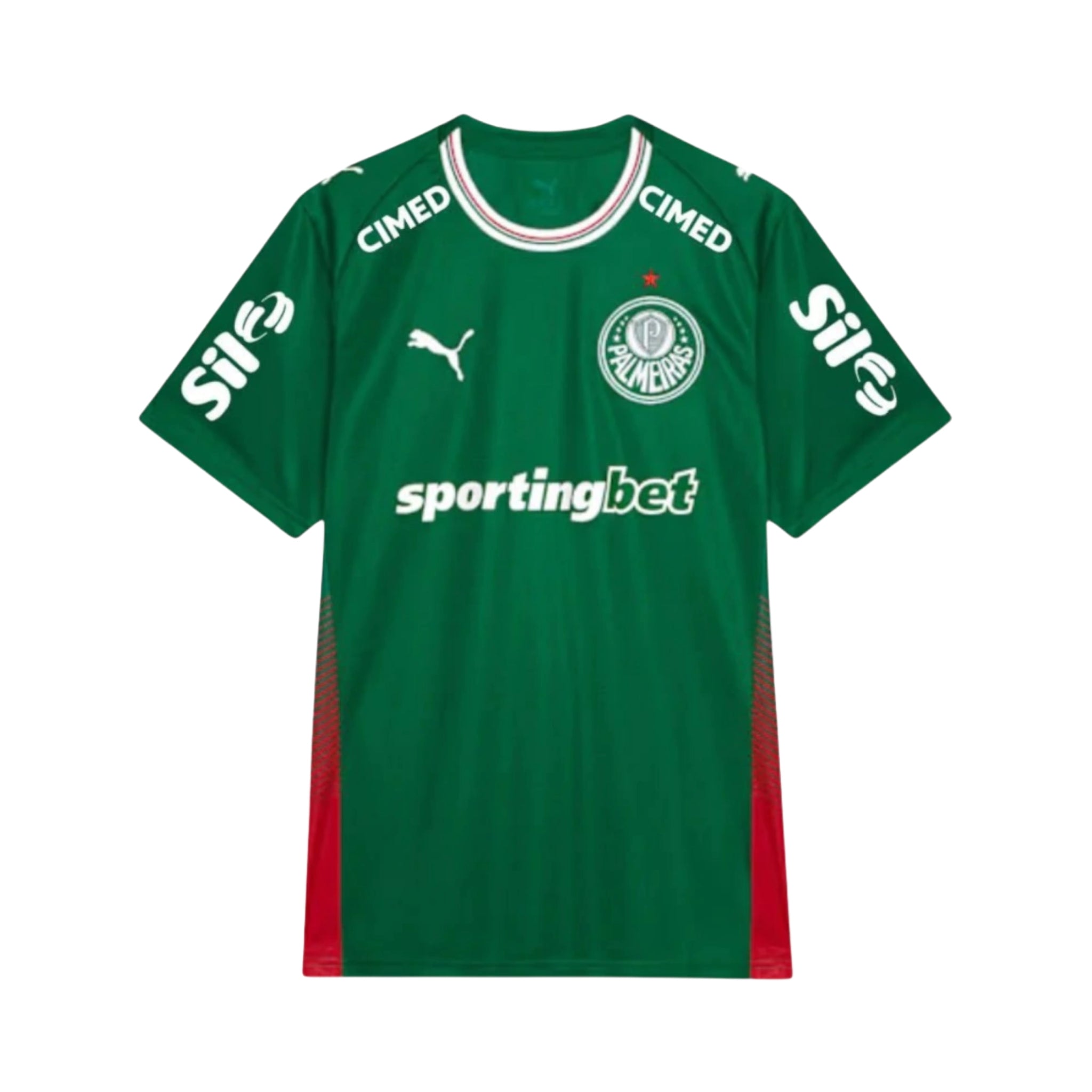 Palmeiras Domicile 26/27 - Tous les Sponsors - Vue de face