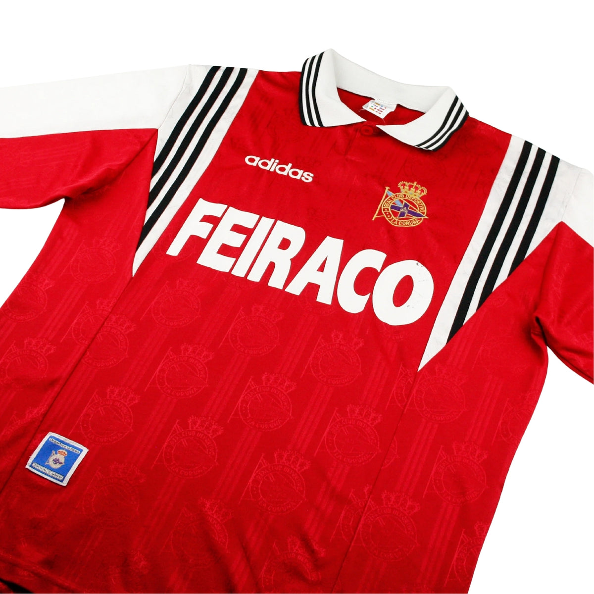 Deportivo de La Coruña Extérieur 97/98 - Détail