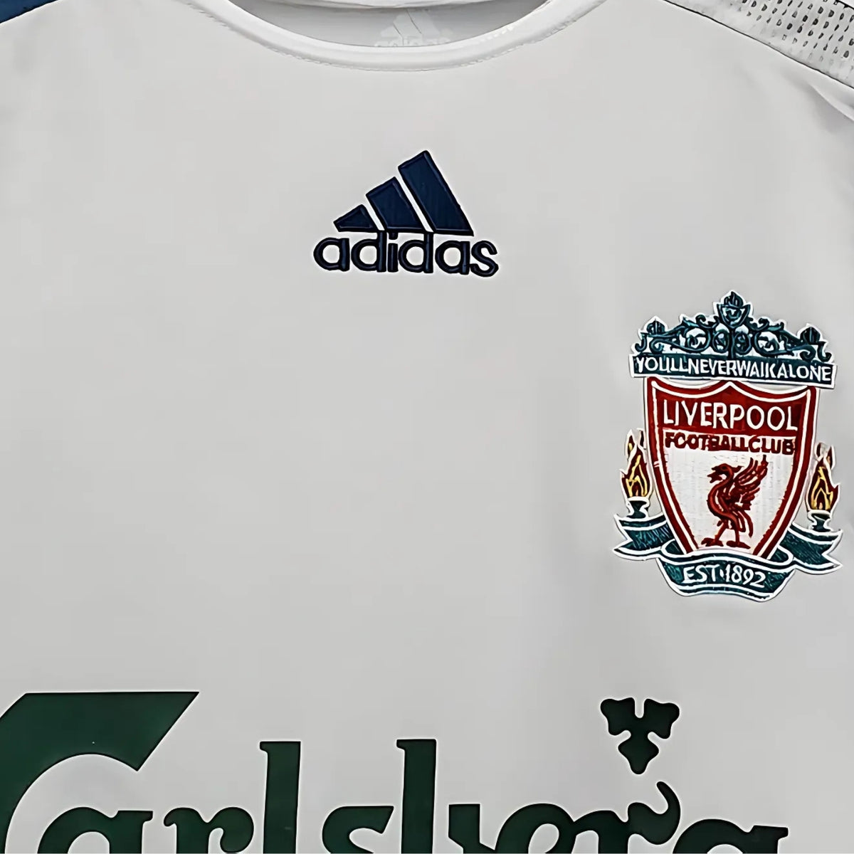 Liverpool Away 06/07 - Long Sleeves - Close-up