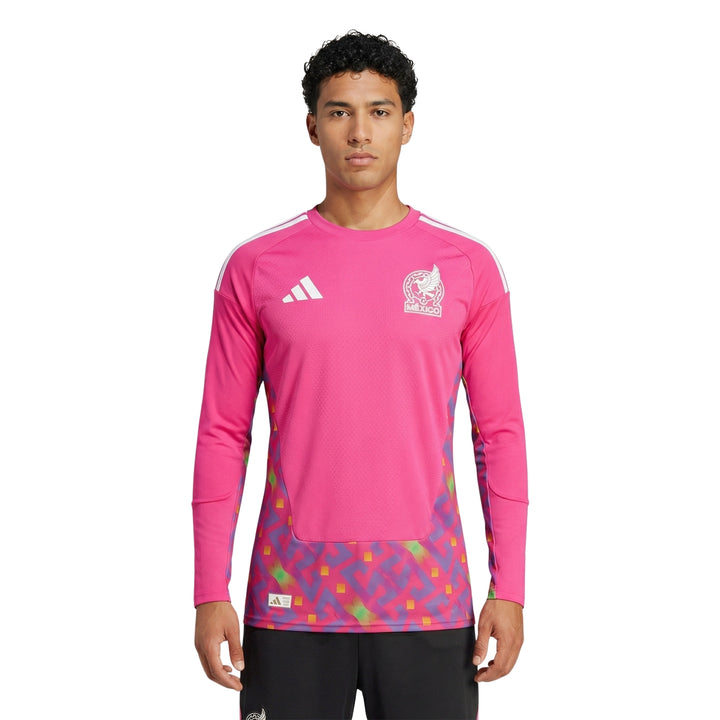 Mexique Gardiens de But 26/27 - Coupe du Monde 2026 - Manches Longues - Rose