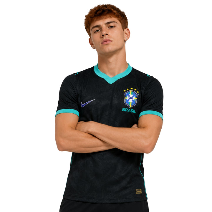 Brésil Édition Spéciale 26/27 - Coupe du Monde 2026 - Version Joueur - Noir et Vert