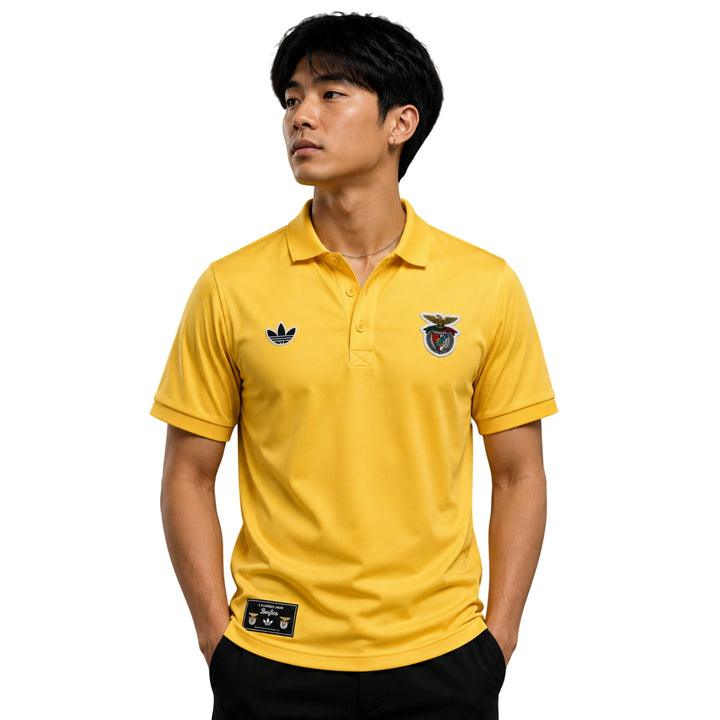 Benfica Polo 25/26 - Jaune