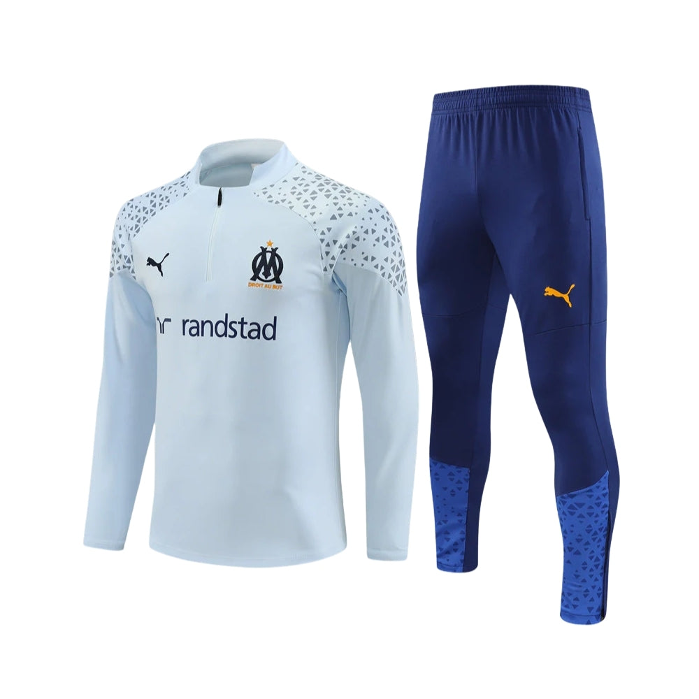 Olympique de Marseille - Survêtement 1/2 Zip
