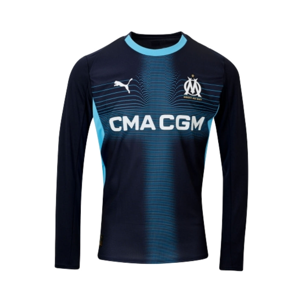 Olympique de Marseille Extérieur 25/26 - Manches Longues - Vue de face
