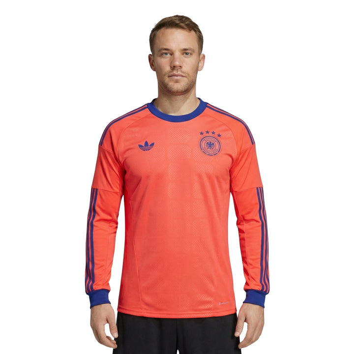 Allemagne Gardiens de But 26/27 - Coupe du Monde 2026 - Manches Longues - Orange et Bleu
