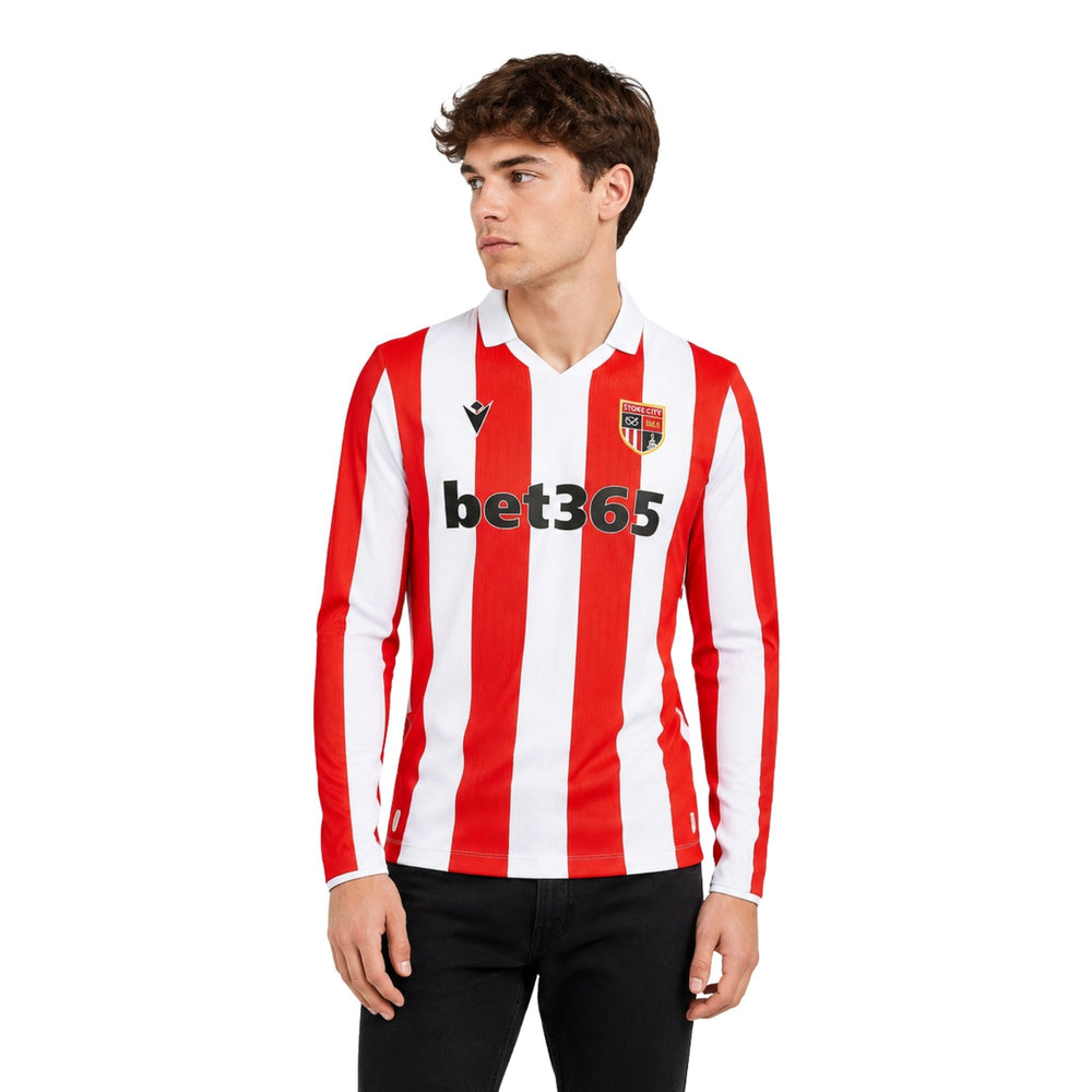 Stoke City Domicile 26/27 - Manches Longues