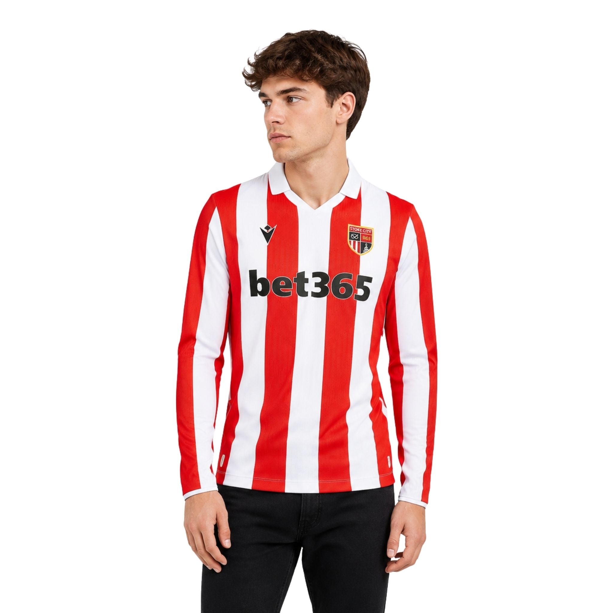 Stoke City Domicile 26/27 - Manches Longues