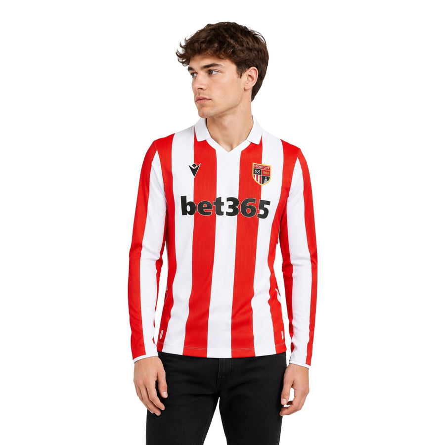 Stoke City Domicile 26/27 - Manches Longues