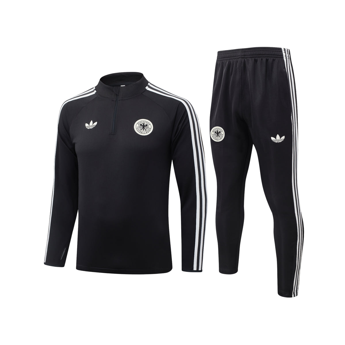 Allemagne 26/27 - Survêtement - 1/2 Zip - Noir