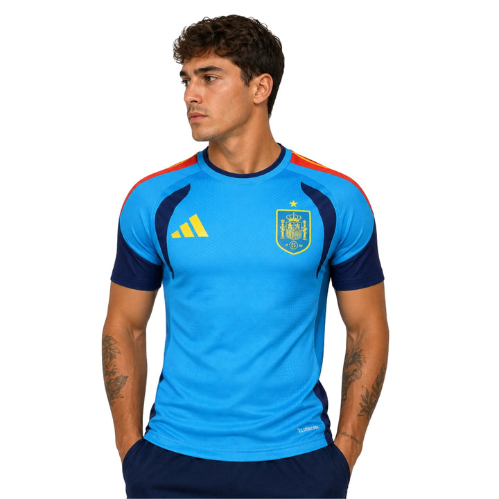 Espagne Entraînement 26/27 - Coupe du Monde 2026 - Version Joueur - Bleu