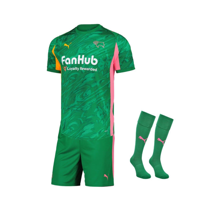 Kit - Derby County Gardiens de But 25/26 - Vert