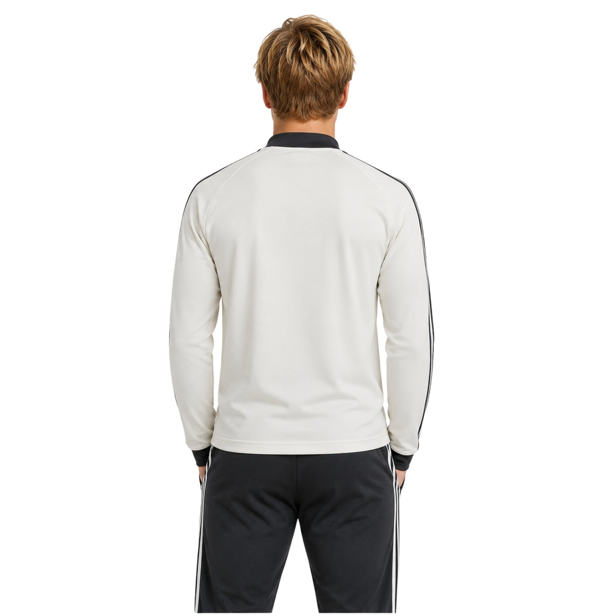 Allemagne 26/27 - Survêtement - 1/2 Zip - Blanc et Noir