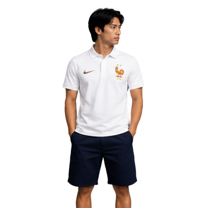 France Polo 26/27 - Coupe du Monde 2026 - Blanc