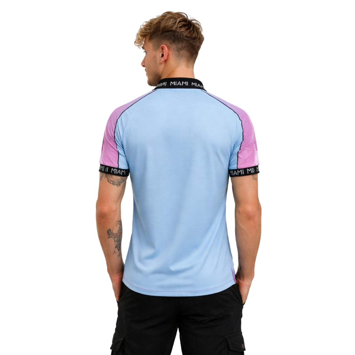 Inter Miami Édition Spéciale 25/26 - Version Joueur - Bleu et Rose