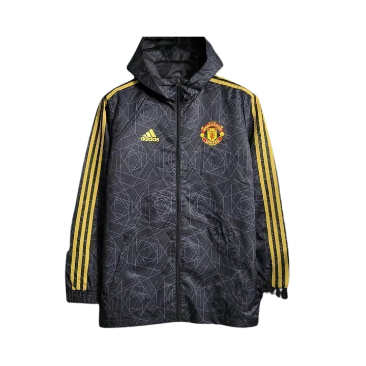 Coupe-Vent - Manchester United - Noir et Jaune